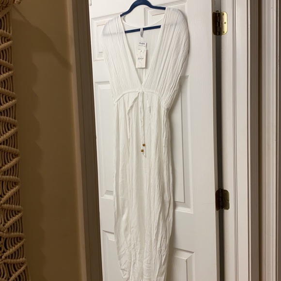 Raviya White Maxi Dress Coverup - Picture 4 of 6